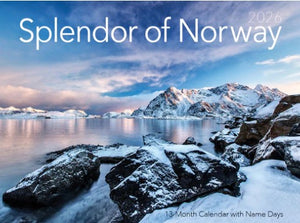 2026 Calendar Splendor of Norway