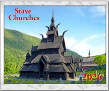 Load image into Gallery viewer, 2026 Calendar Stavkirker
