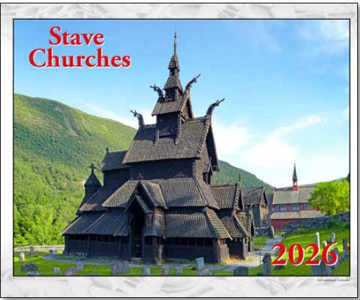 2026 Calendar Stavkirker