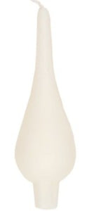 Teardrop Candle w/Foot