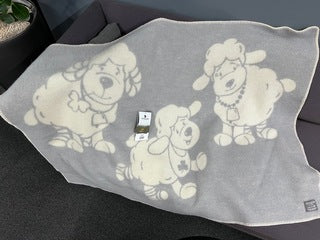 Woolen Child's Blanket - Sheep