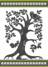 Load image into Gallery viewer, Woolen Blanket - Tree of Life (Yggdrasil)
