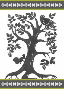 Woolen Blanket - Tree of Life (Yggdrasil)