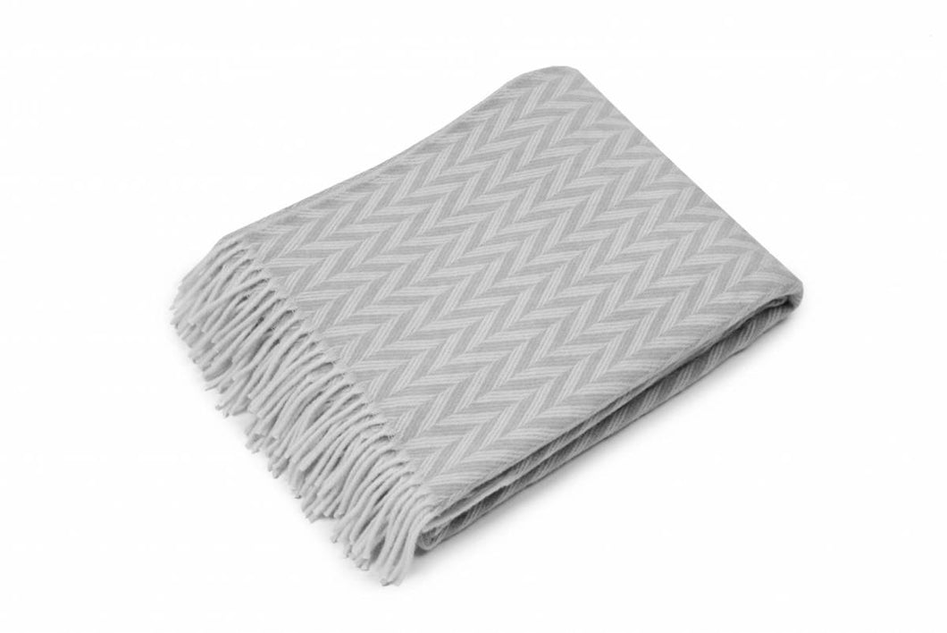 Woolen Blanket - Aks/Barley Gray