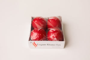 Ball Candles 4-pk