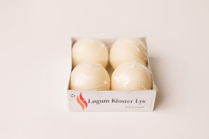 Ball Candles 4-pk