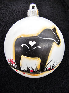 Rosemaled Ornaments - by Diane Neva