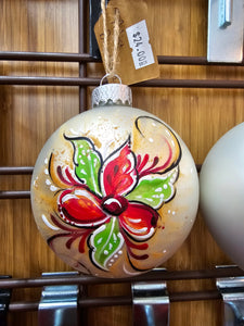 Rosemaled Ornaments - by Diane Neva