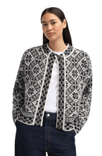 Load image into Gallery viewer, Sotra Black &amp; White Women's Cardigan
