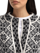 Load image into Gallery viewer, Sotra Black &amp; White Women's Cardigan
