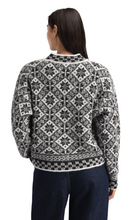Load image into Gallery viewer, Sotra Black &amp; White Women's Cardigan
