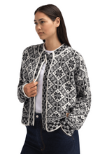 Load image into Gallery viewer, Sotra Black &amp; White Women's Cardigan
