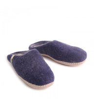 Load image into Gallery viewer, Felted Wool Slipper - Classic Suede Sole
