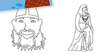 Load image into Gallery viewer, Viking Coloring Book for Kids
