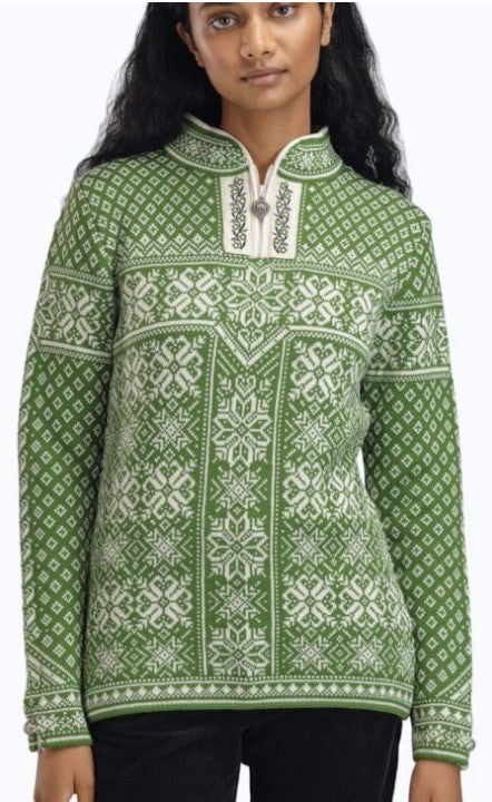 Peace Pullover for Women-Green