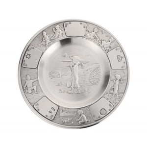 Pewter Baby Plate - Hans Plate