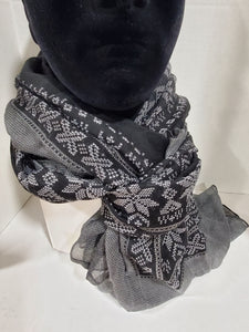 Lightweight Scarves Knit Pattern- Color Options