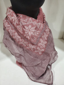 Lightweight Scarves Knit Pattern- Color Options