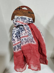 Lightweight Scarves Knit Pattern- Color Options