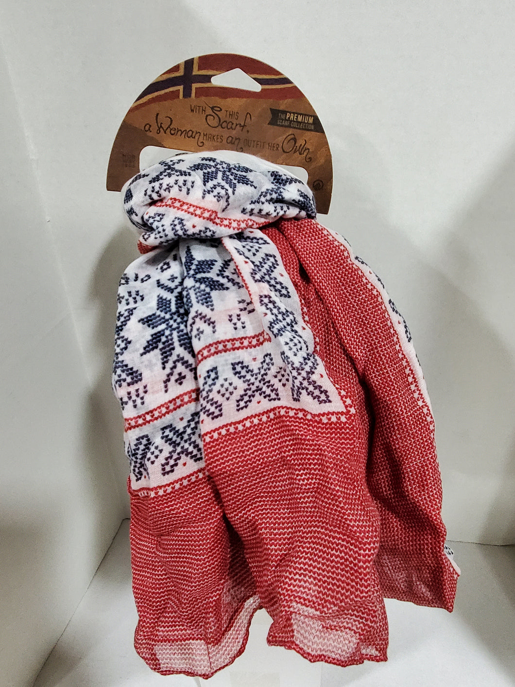 Lightweight Scarves Knit Pattern- Color Options