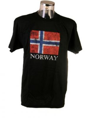 Norway T-Shirt Black