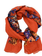Load image into Gallery viewer, Lightweight Scarves Floral - Color Options
