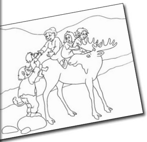 Viking Coloring Book for Kids