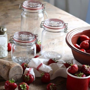 Norges Glass - Hasp and Screw Top Jars